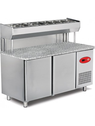Bancada Frigorifica de Pizza com Saladete