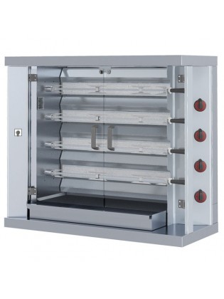 Máquina de Assar Frangos - Gás - 20 Frangos
